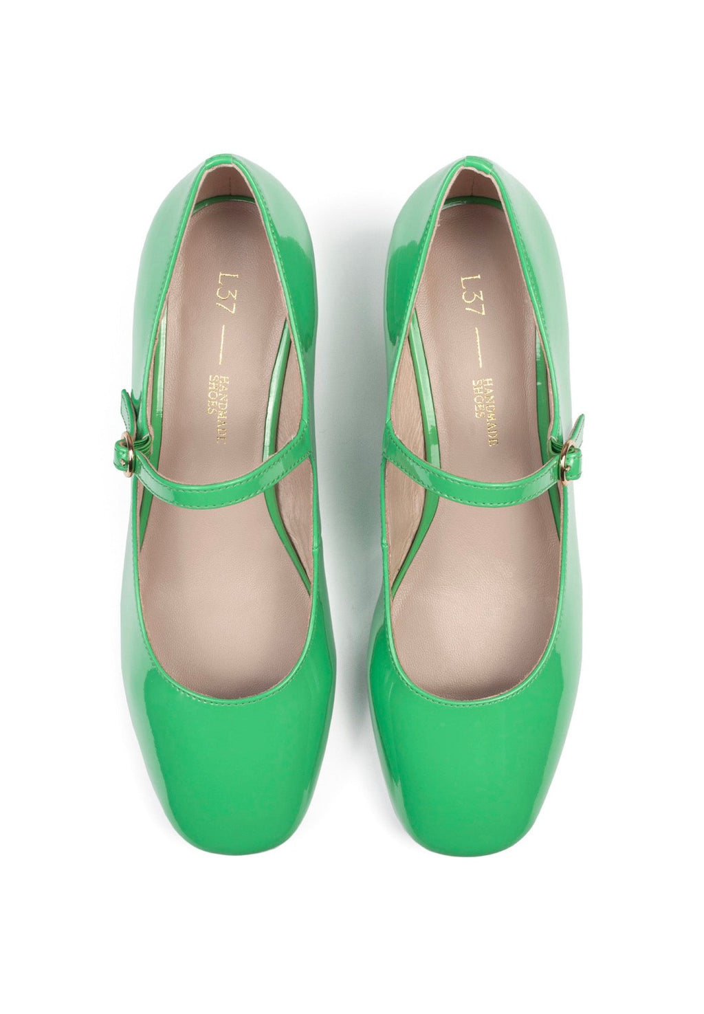 Zapatos Derby Fall In Love - Verde