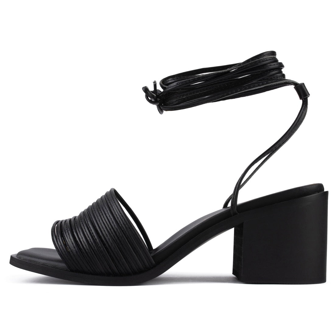 Sandalias de tacón Look My Way - Negro