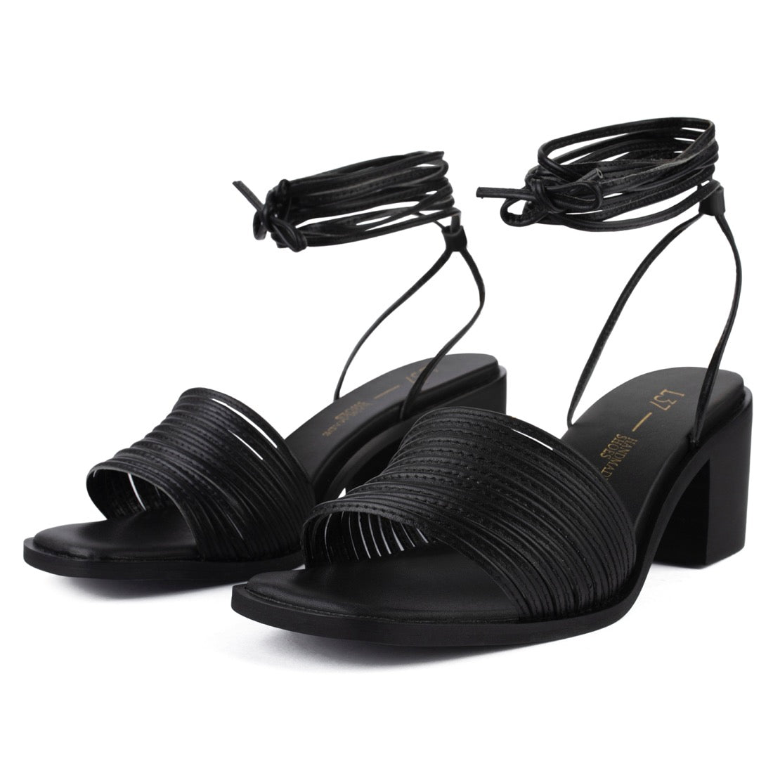 Sandalias de tacón Look My Way - Negro