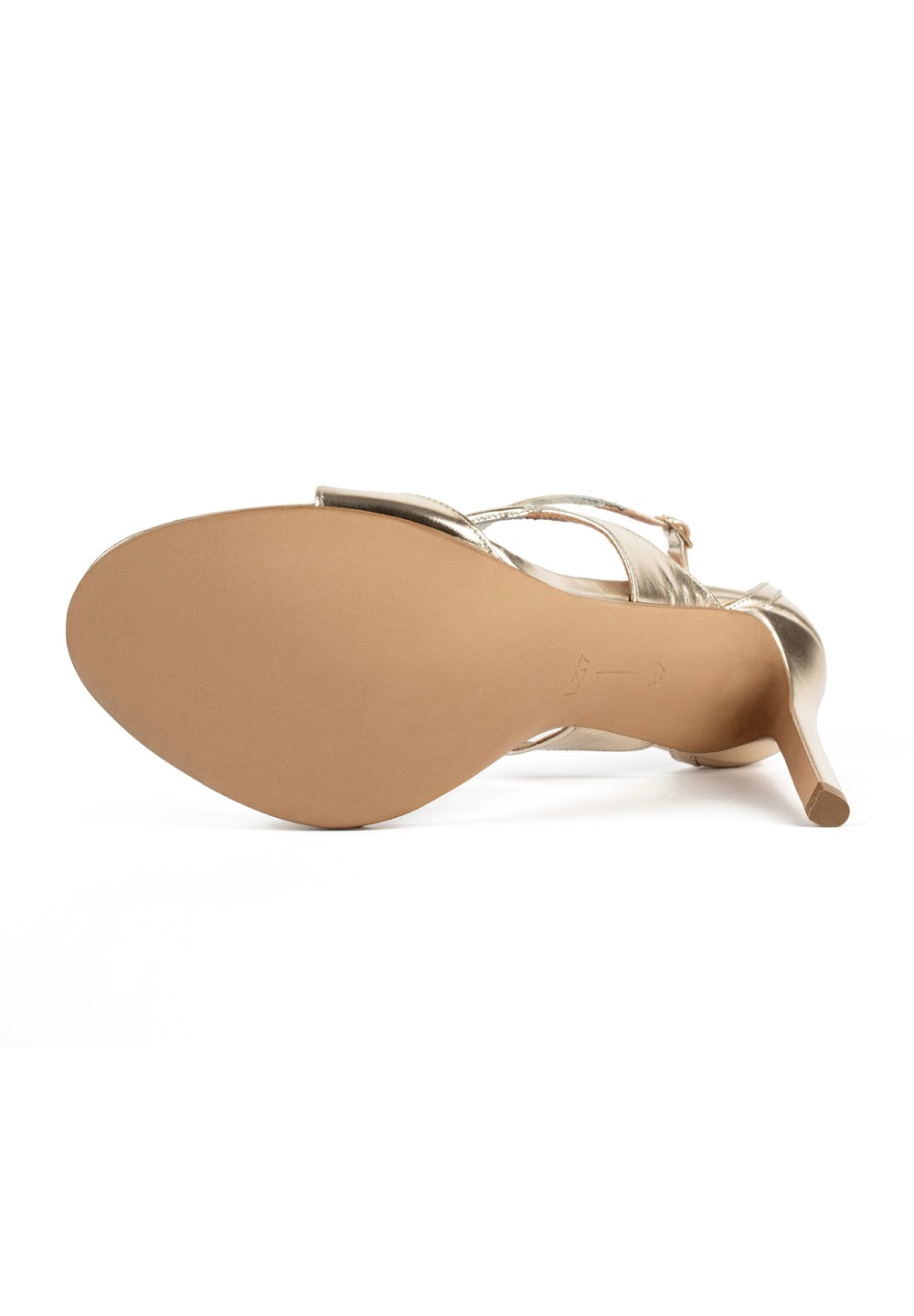 Sandalias de tacón Miss California - Dorado