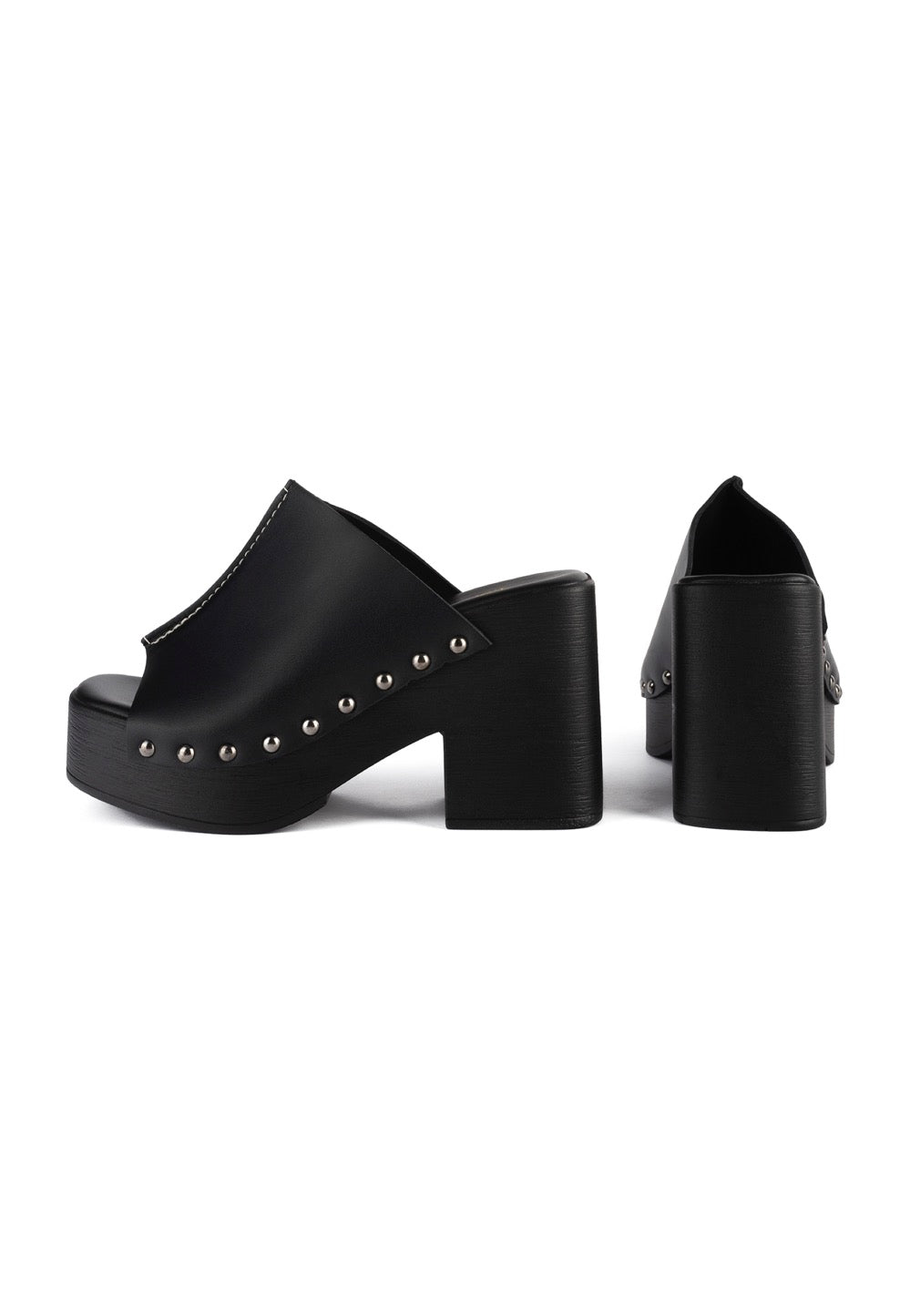 Mules Con Tacco Rustic Rambles - Nere