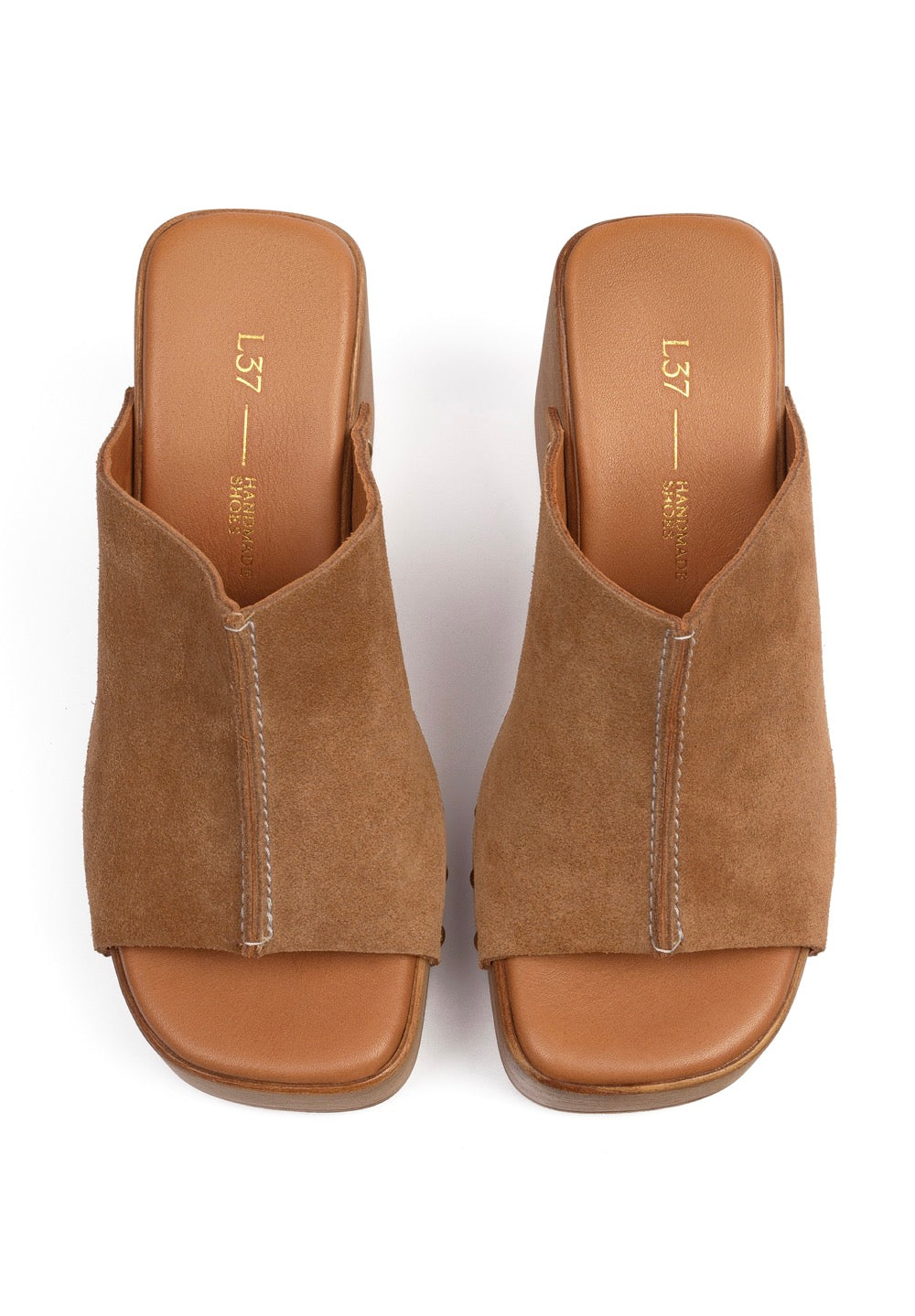 Mules De Tacón Rustic Rambles - Marrón