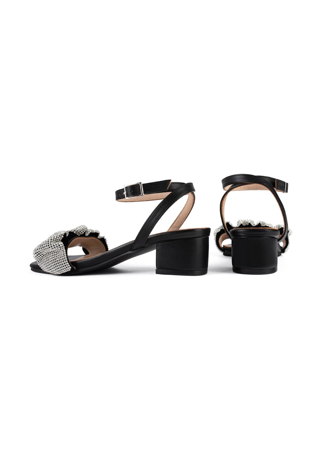 Sandali con tacco Spring Break - Nero