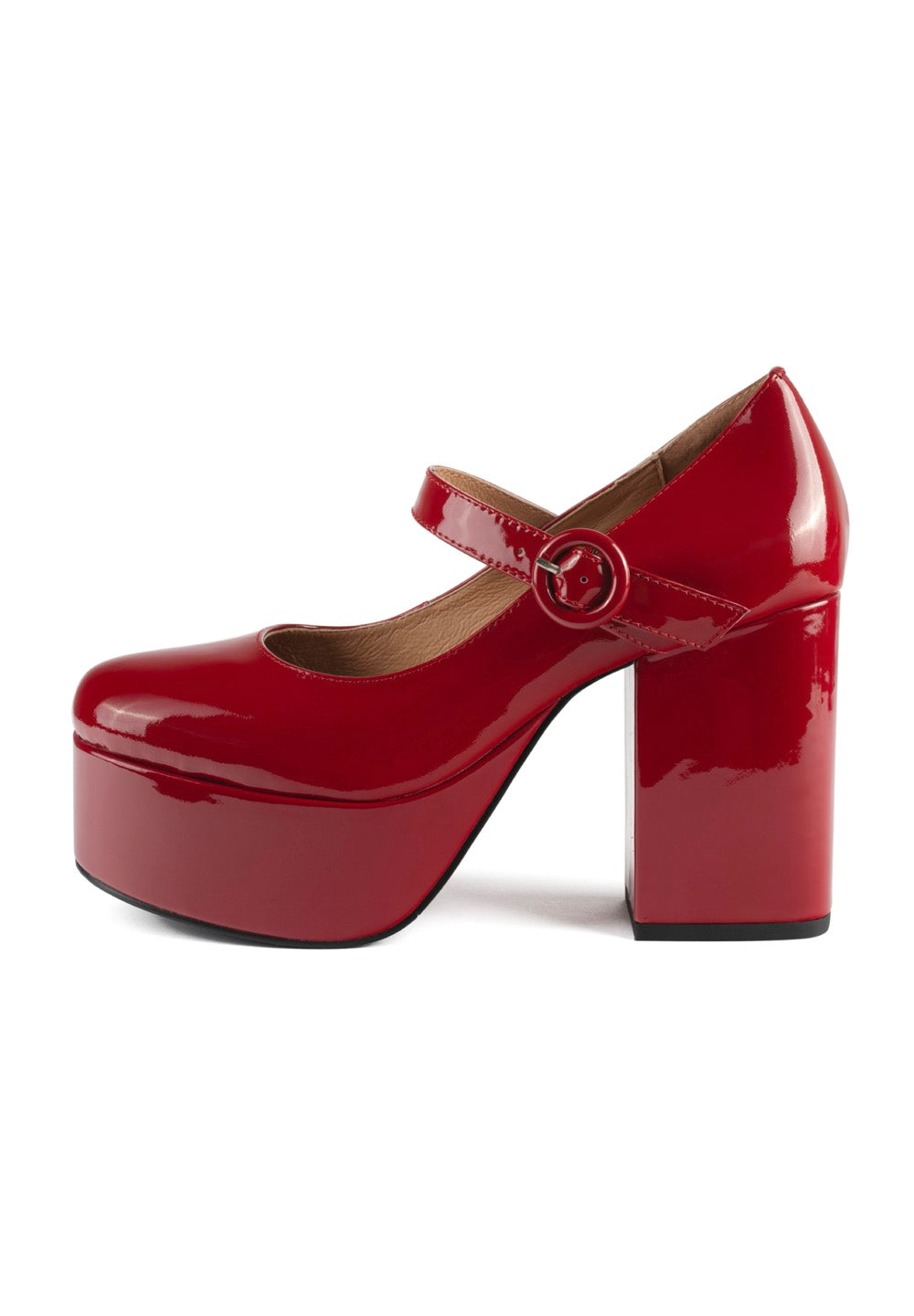 Zapatos Derby Con Tacón Stay With Me Tonight - Alto