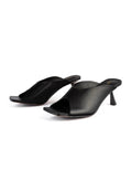 Mules De Tacón Turn The World On - Negro