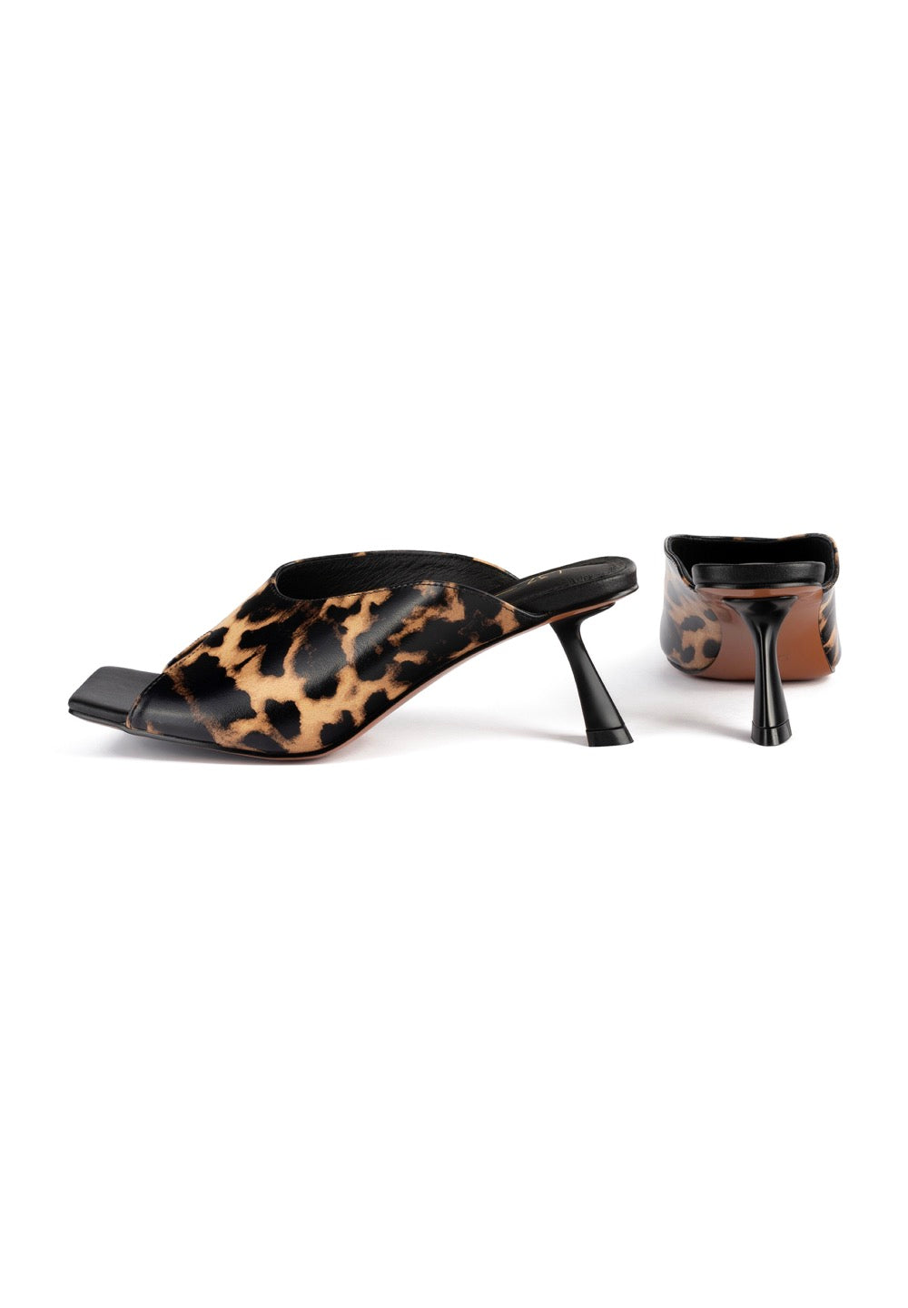Mules con tacco Turn The World On - Leone