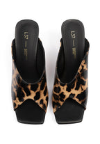 Mules con tacco Turn The World On - Leone