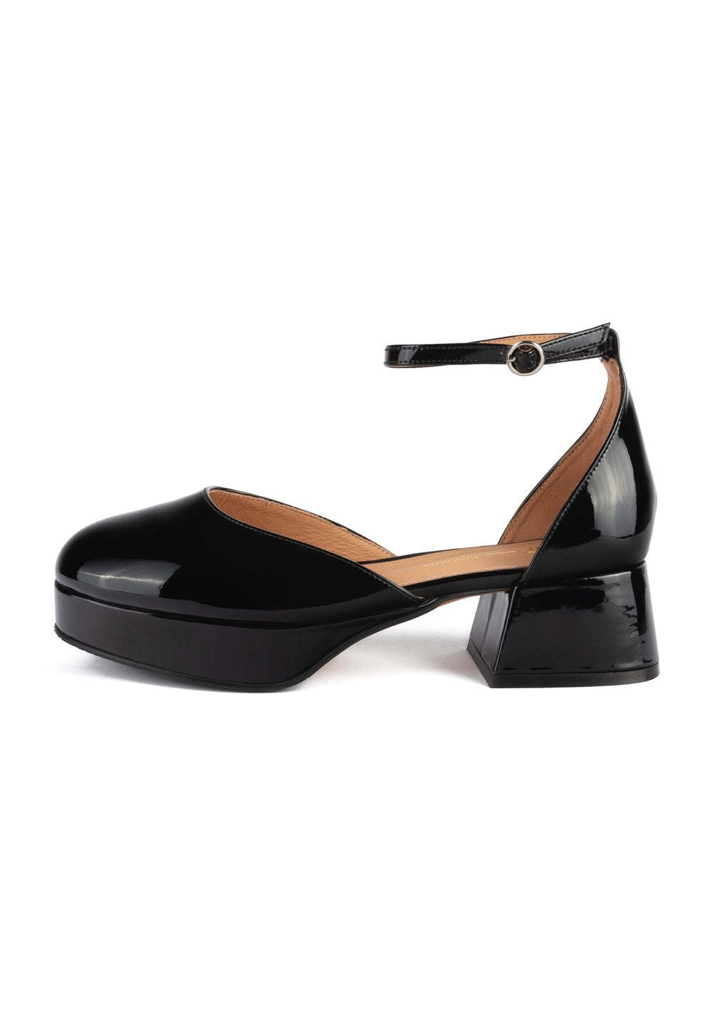 Zapatos Derby De Tacón Ultraviolet - Negro