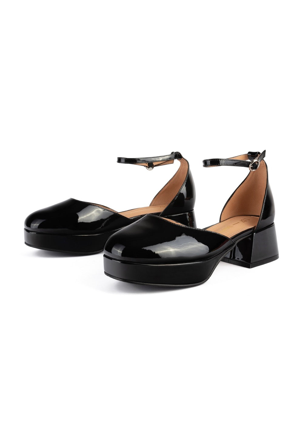 Zapatos Derby De Tacón Ultraviolet - Negro