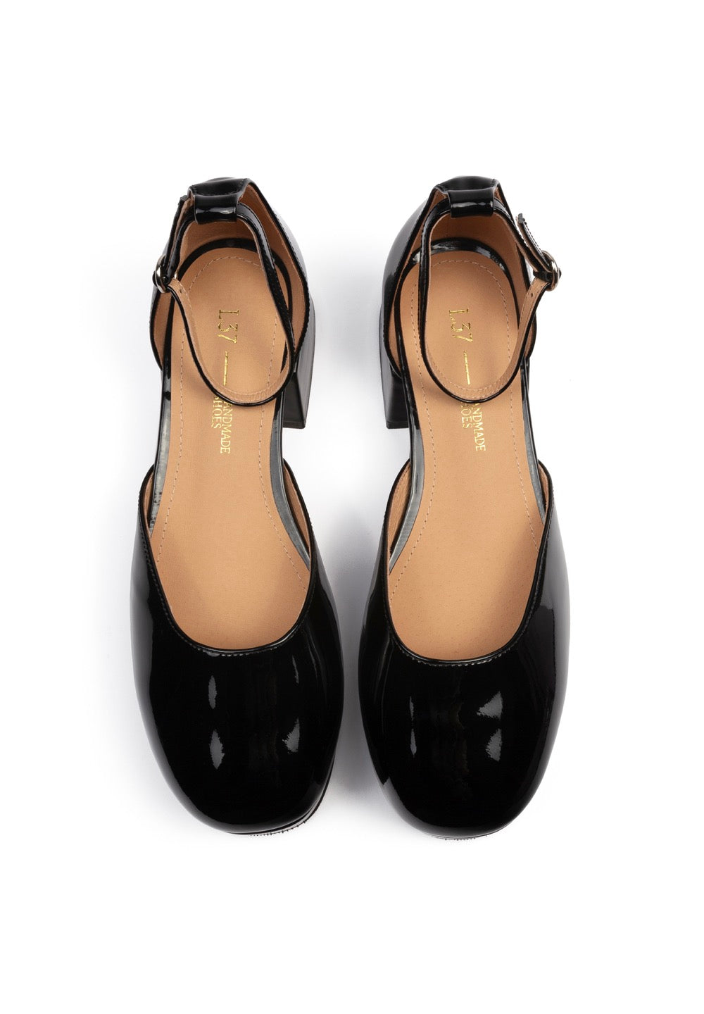 Zapatos Derby De Tacón Ultraviolet - Negro