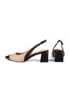 Décolleté Vancouver - Nero e beige