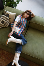 Chaleco De Tweed Unisex - Oliver