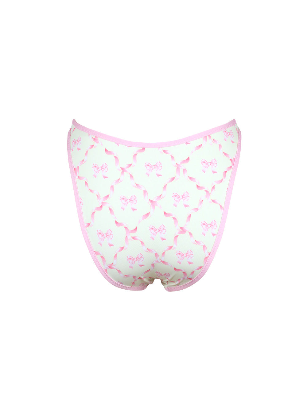 Parte inferior de bikini: una cucharada de vainilla con chispitas de corte alto completo