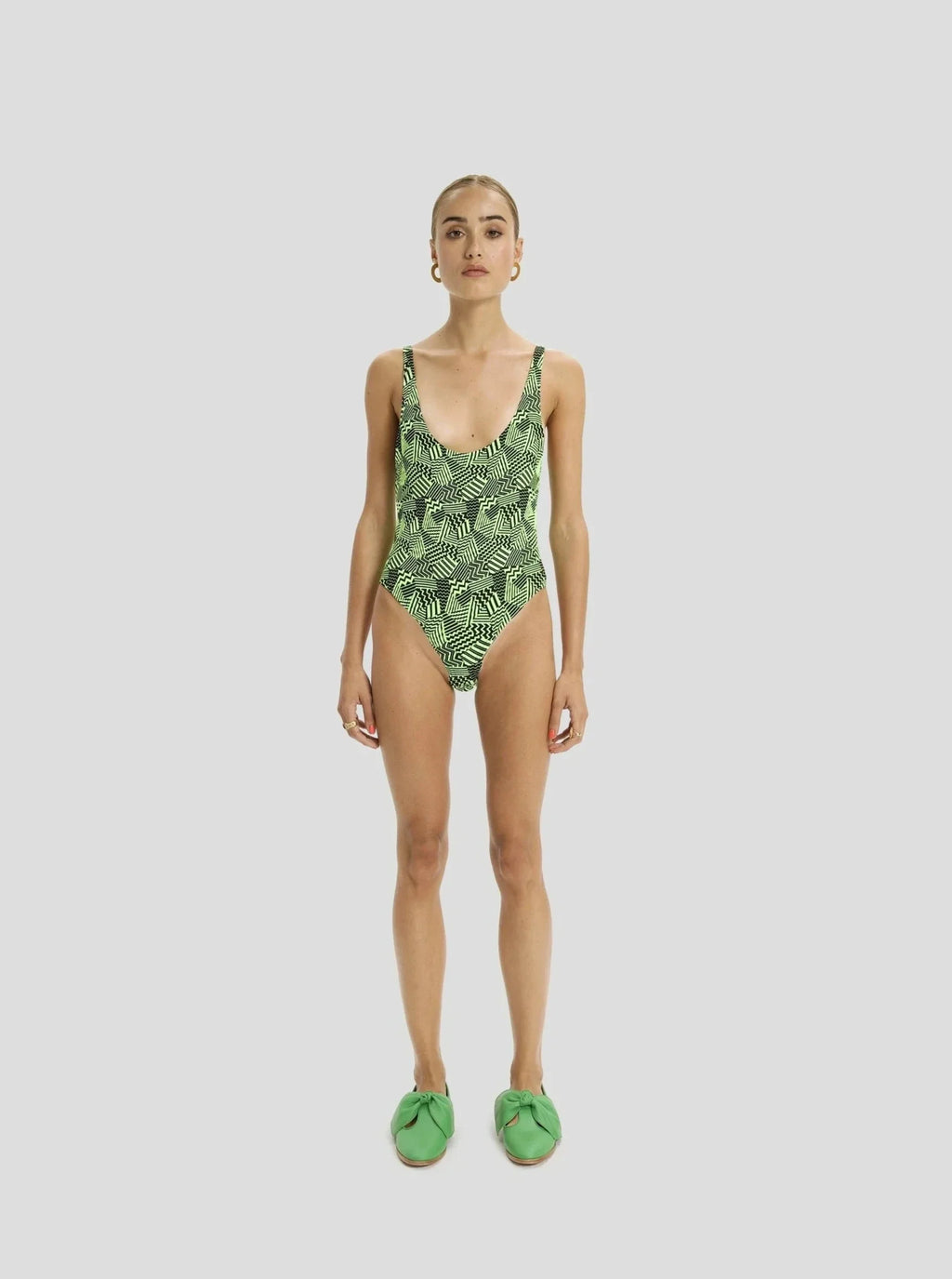 Otis Neon Sparkling Citrus Swimsuit
