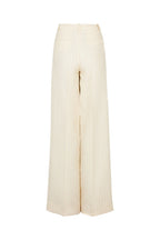 Trousers - Ecru And Pink - Women