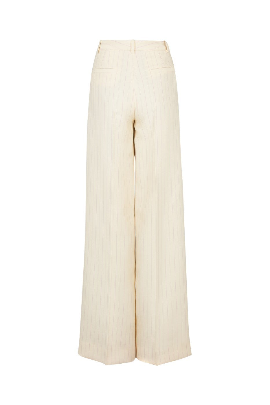 Trousers - Ecru And Pink - Women