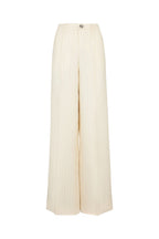 Trousers - Ecru And Pink - Women