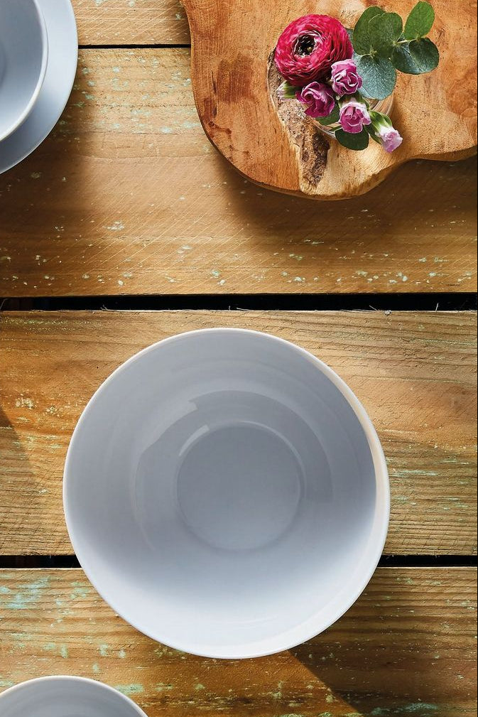 Diwali - Salad Bowl - Grey - 21 cm - Luminarc