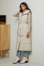 Down jacket - Beige