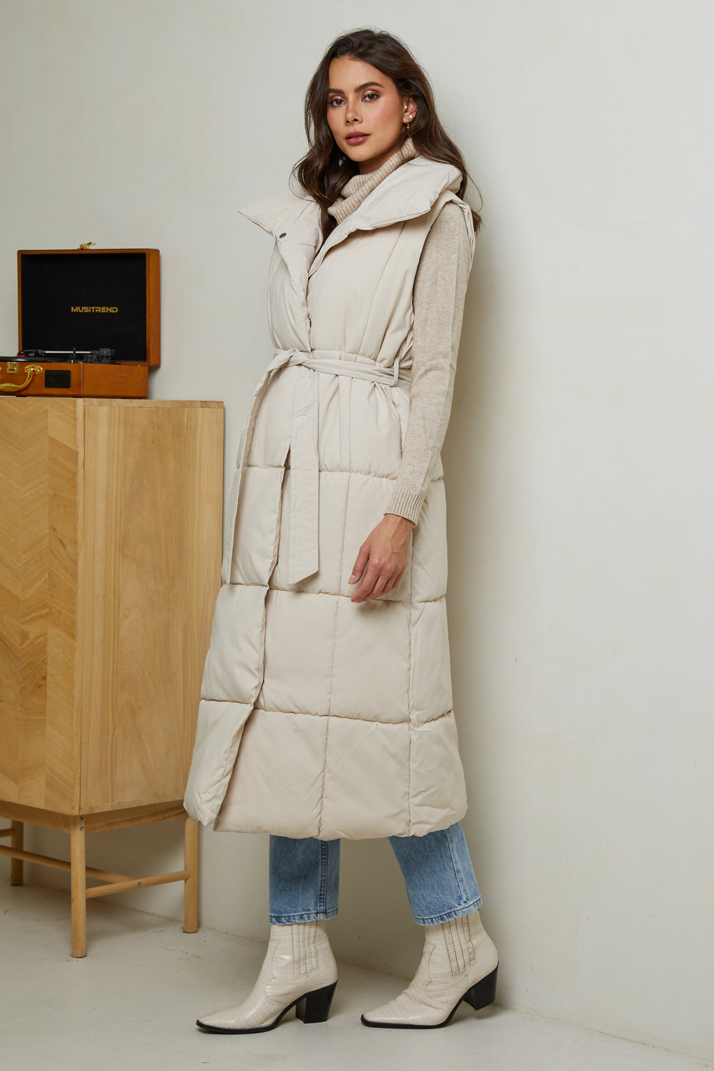 Down jacket - Beige