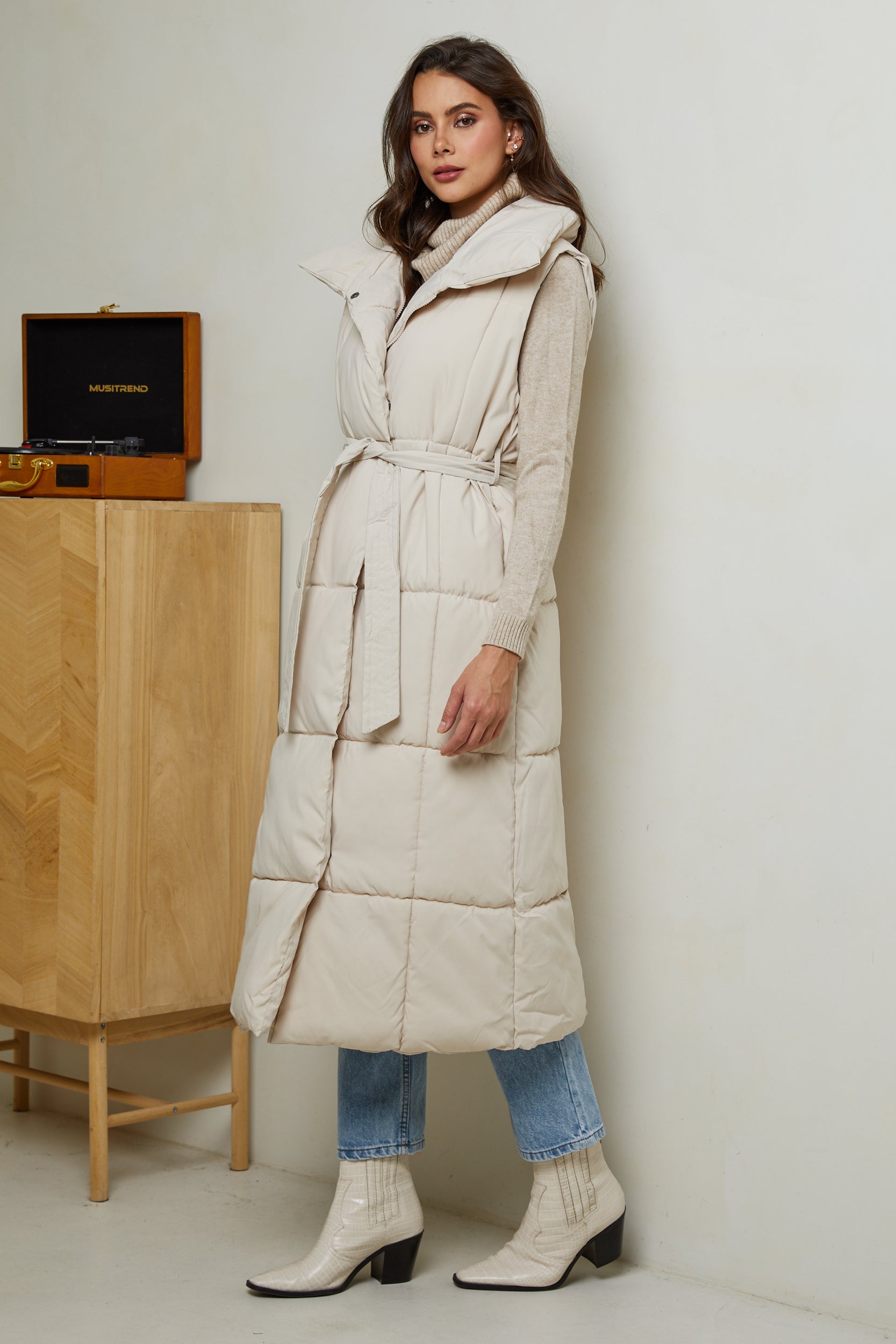 Down jacket - Beige