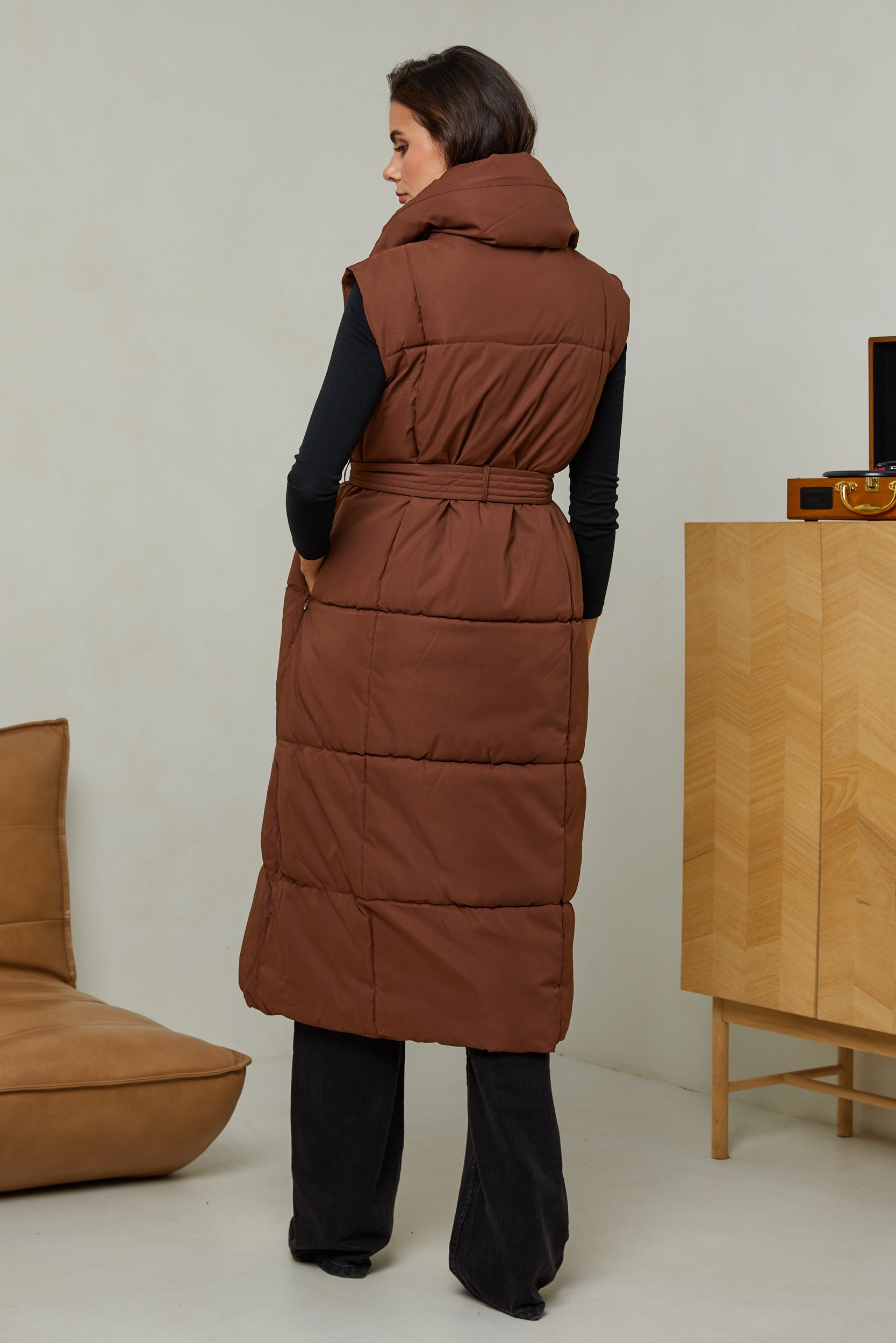 Down jacket - Choco