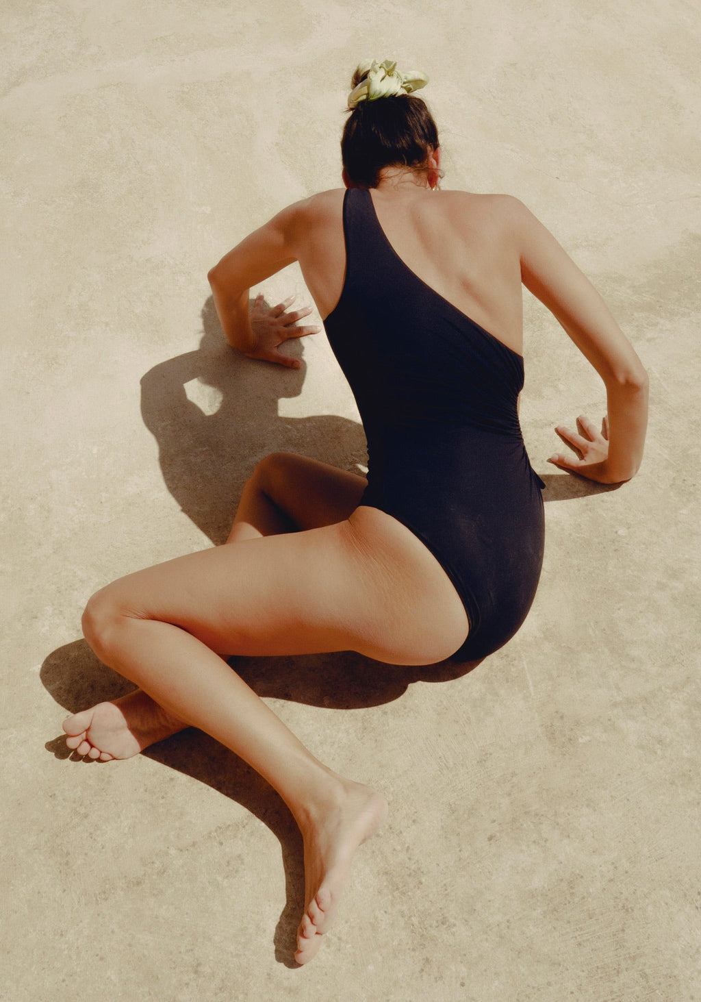 Maillot Une Pièce Ambre - Noir
