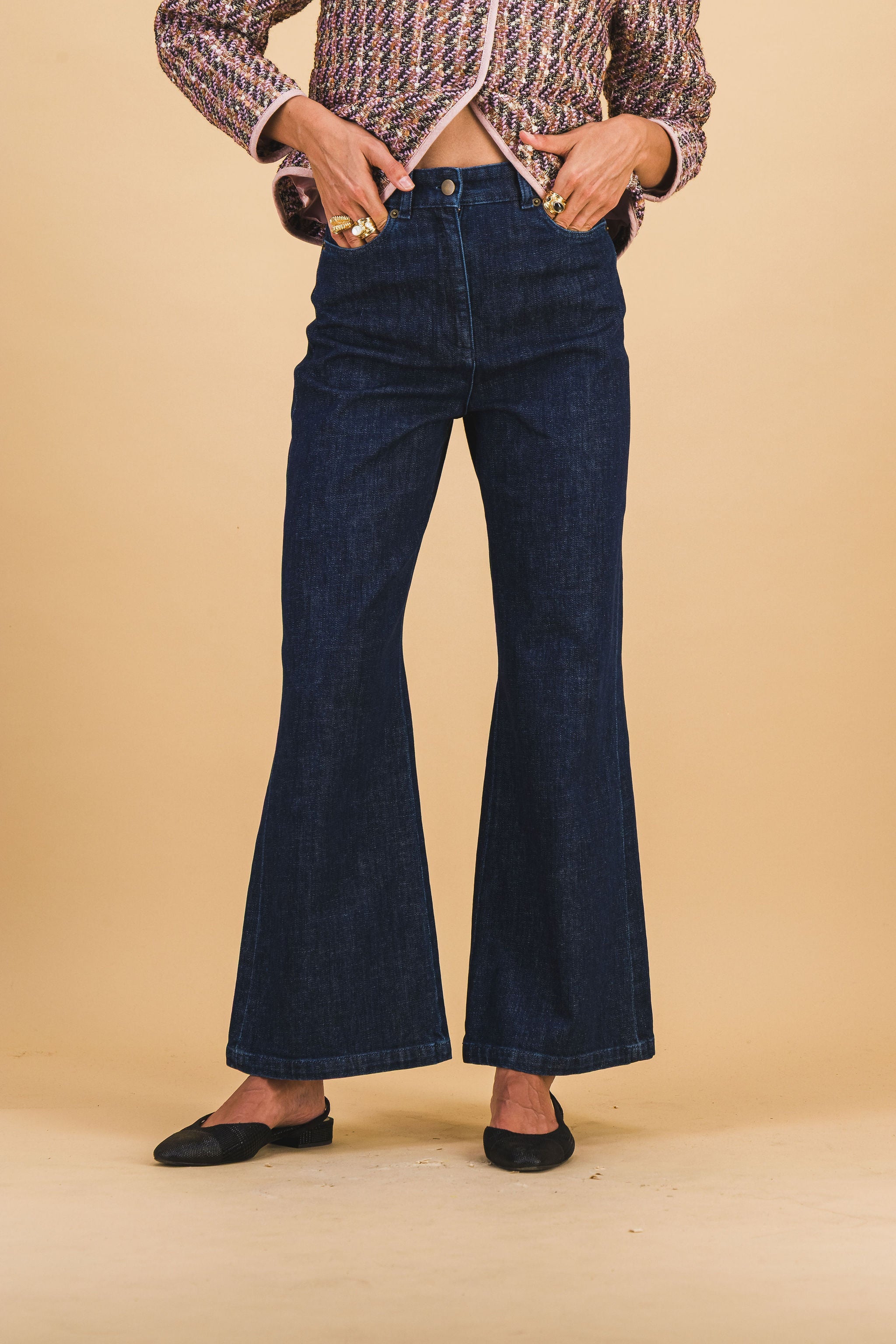 Vaqueros Baptiste De Denim Crudo