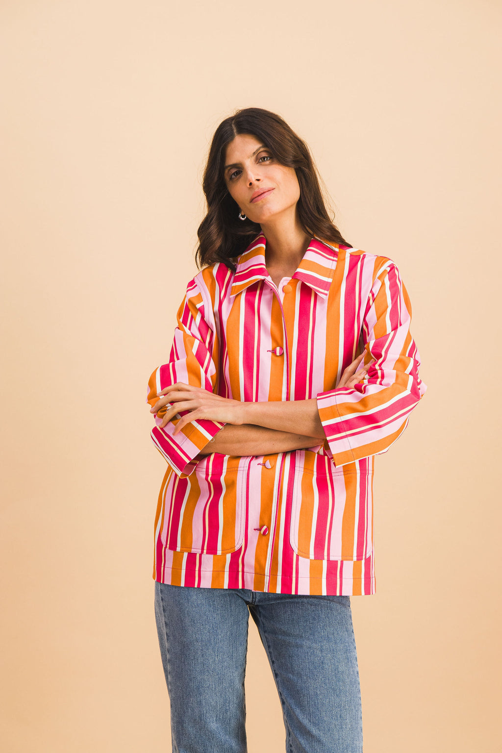 Chaqueta Lucie Stripes Multico