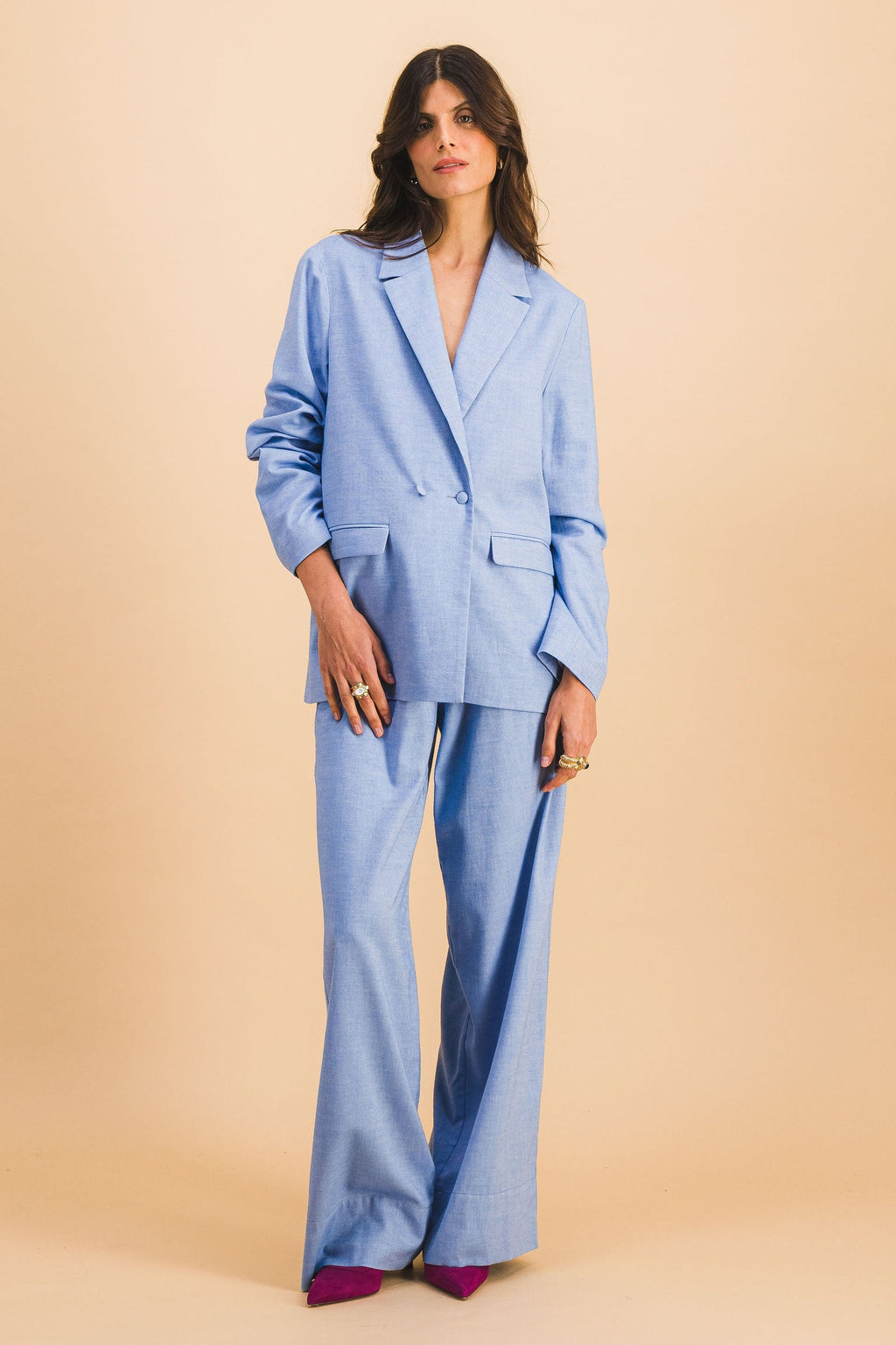 Veste Ambre Bleu Ciel