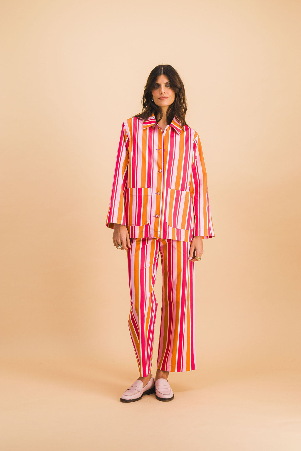 Georgia Stripes Multico Trousers