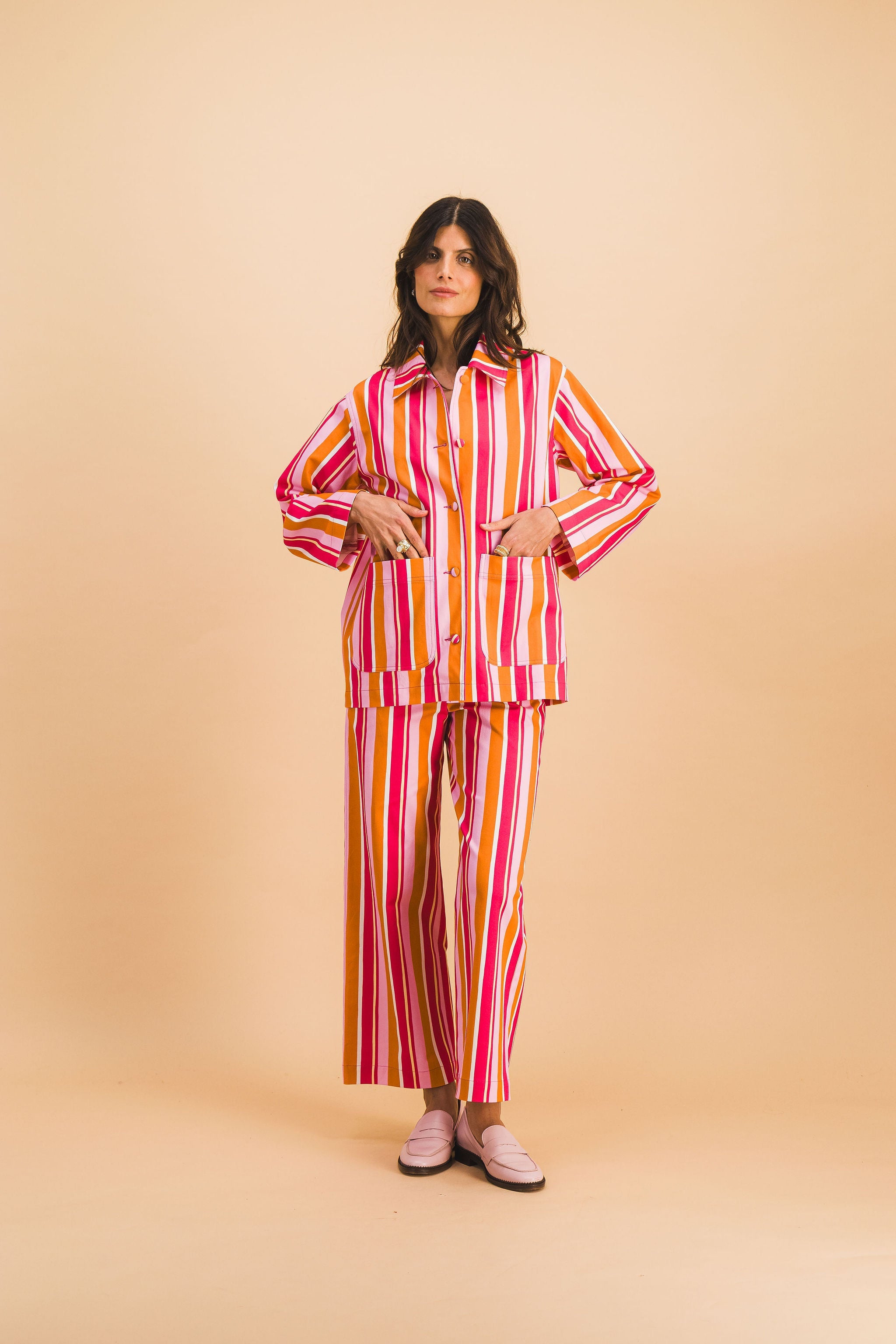 Georgia Stripes Multico Trousers