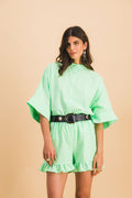 Dario Green Check Shorts
