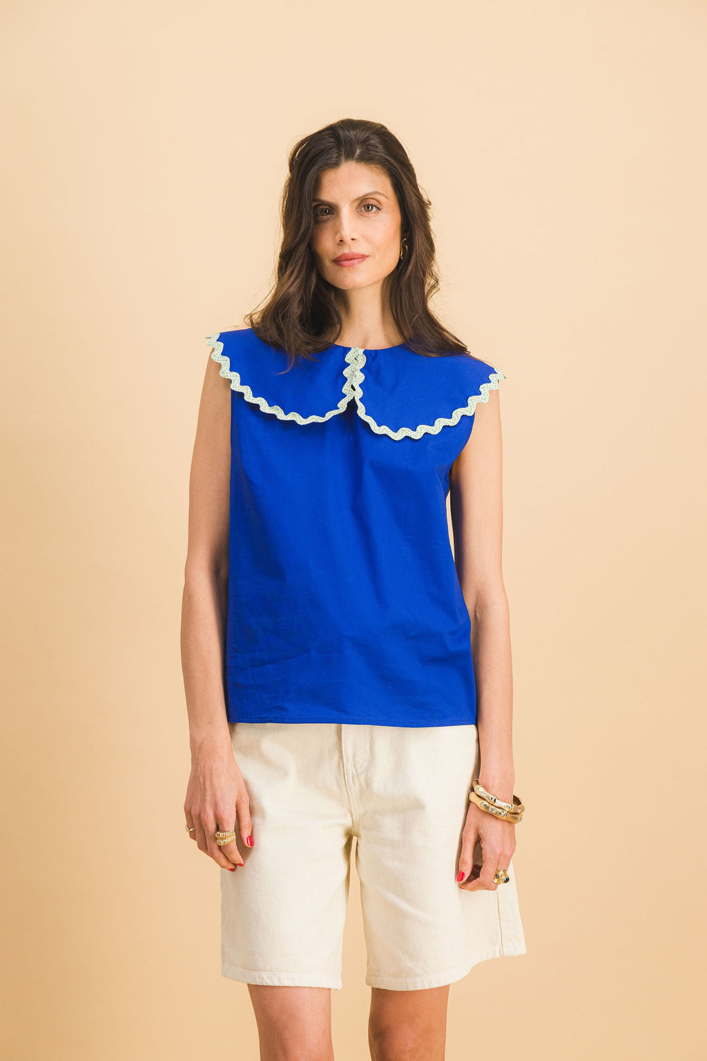 Camisa Aminata Azul