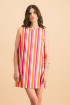 Jane Stripes Dress Multico