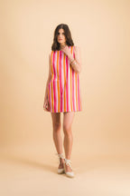 Jane Stripes Dress Multico