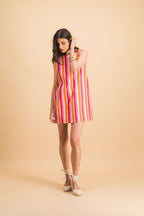 Jane Stripes Dress Multico