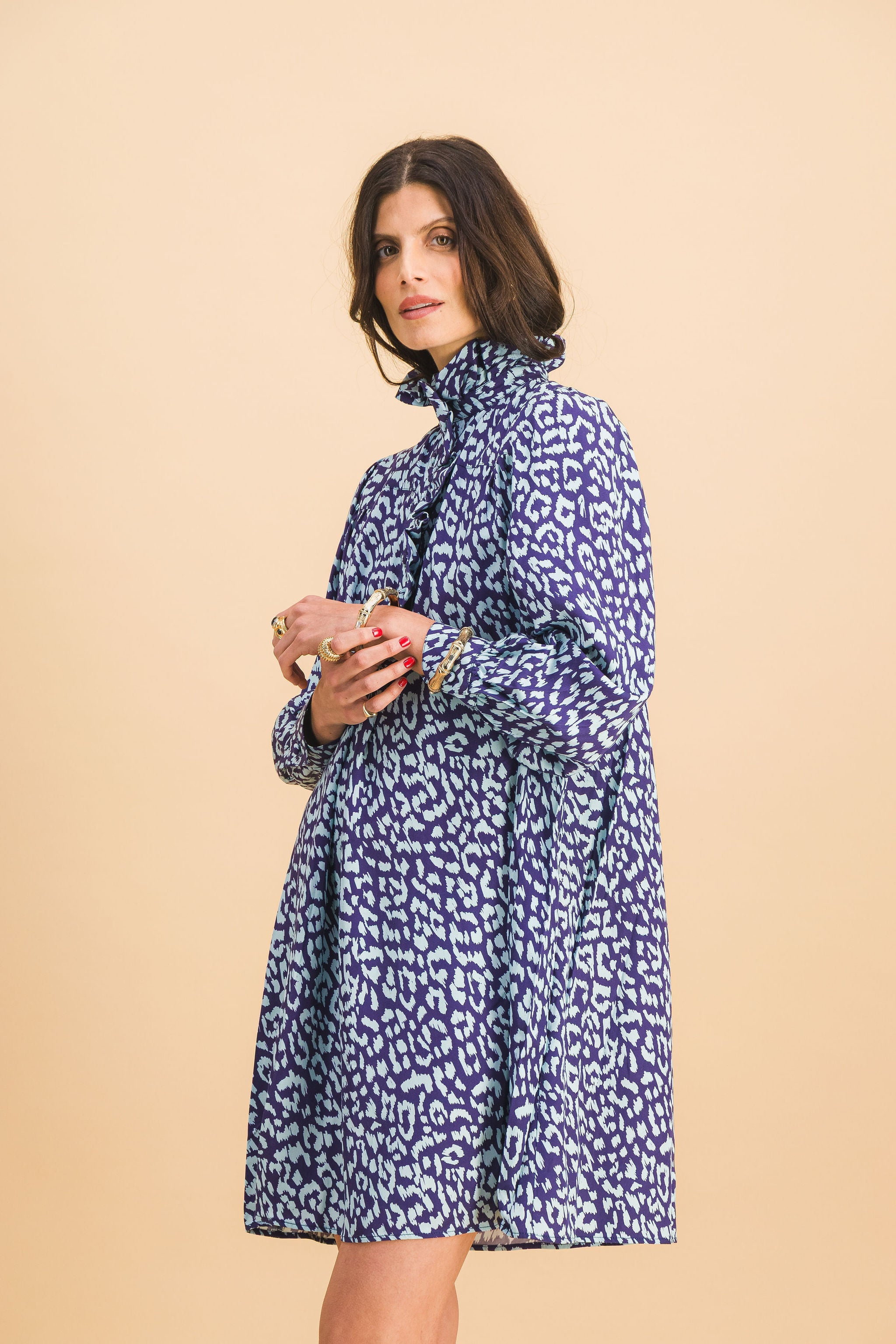 Ruth Blue Graou Dress