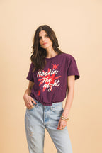 Camiseta mecedora