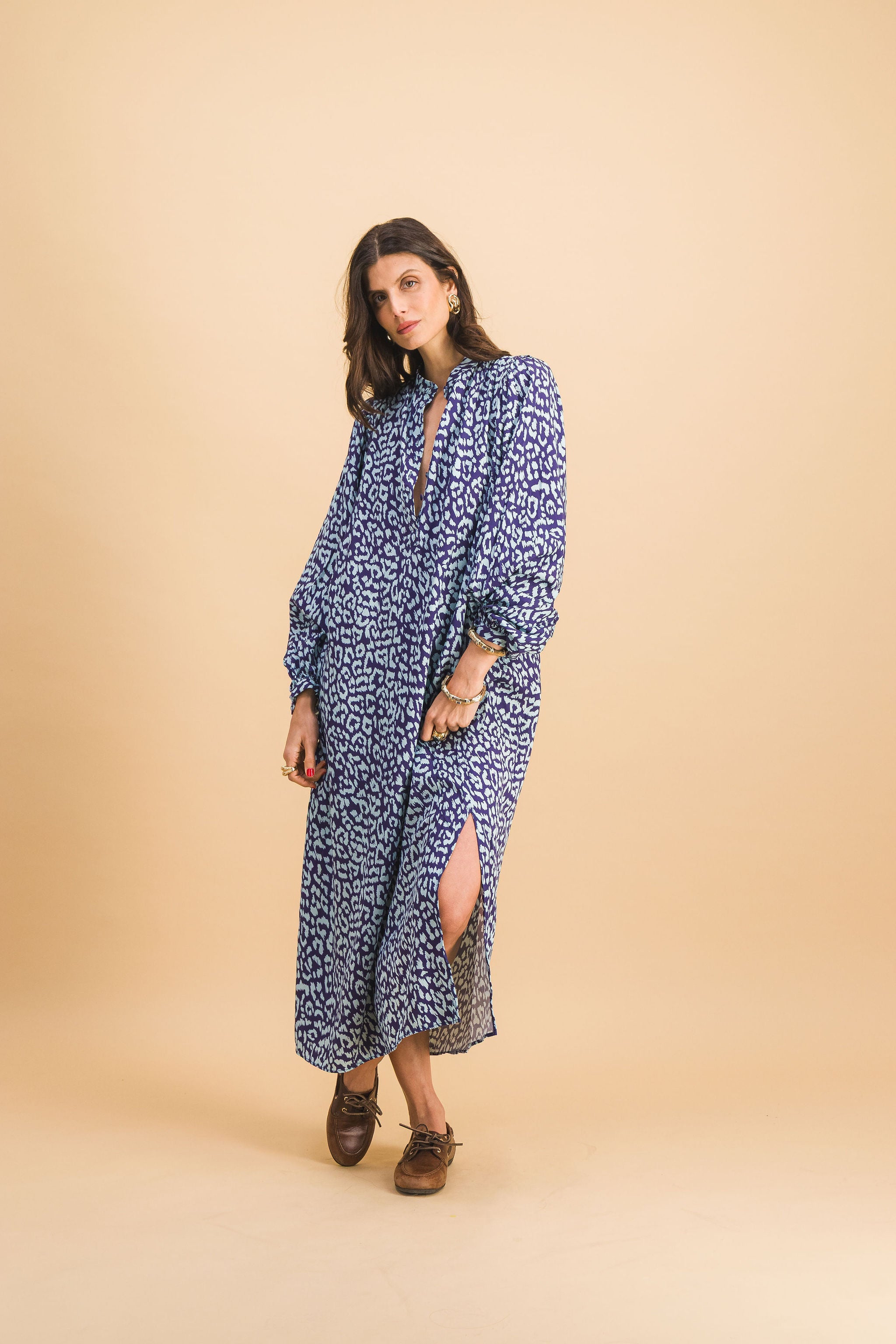Nina Dress Blue Graou