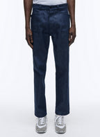 Fursac - Pantalon En Toile De Coton Denim - Indigo - Homme