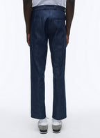 Fursac - Pantalon En Toile De Coton Denim - Indigo - Homme