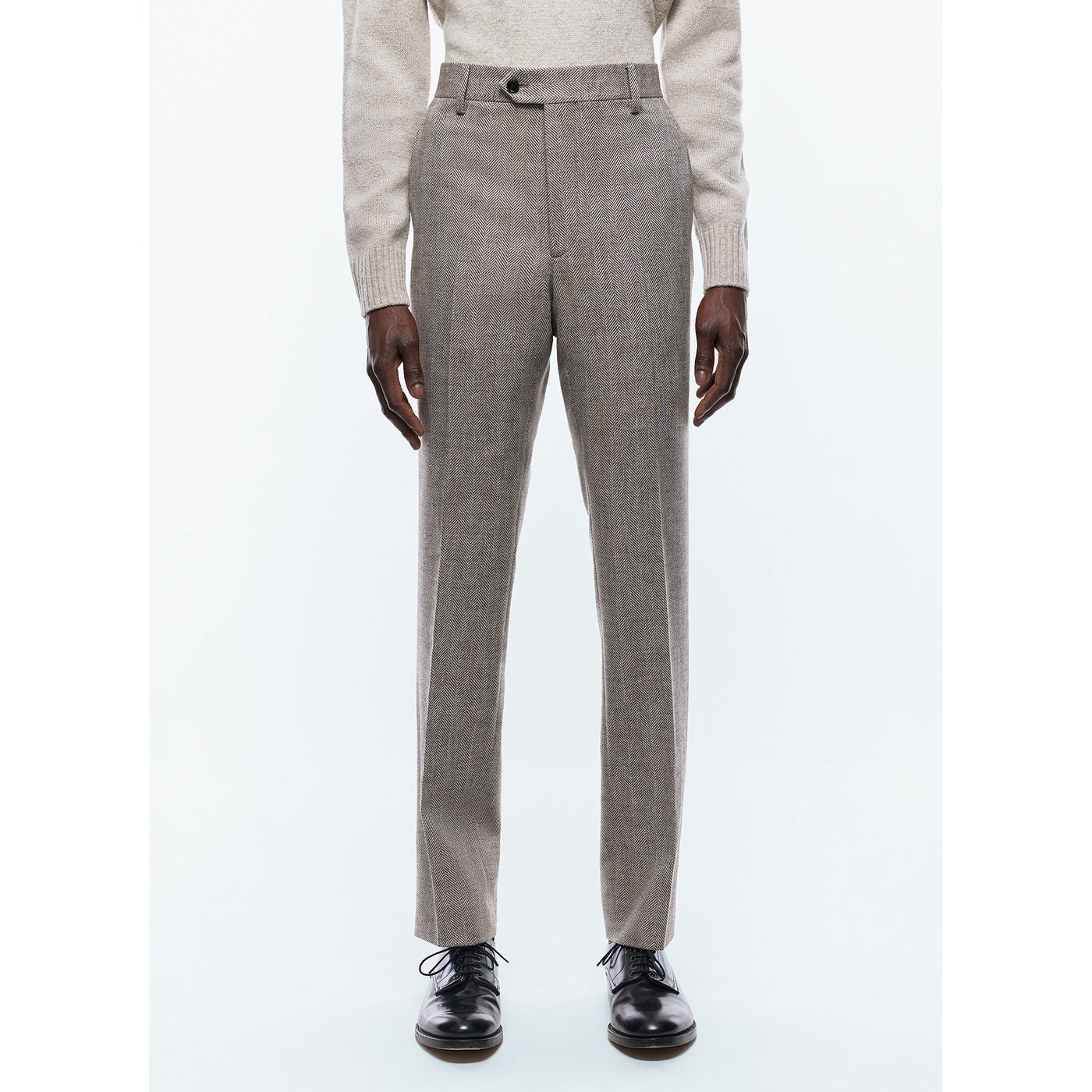 Fursac - Pantalon Chevrons - Ficelle