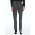 Fursac - Pantalon Ajusté En Tweed De Laine Vierge - Gris