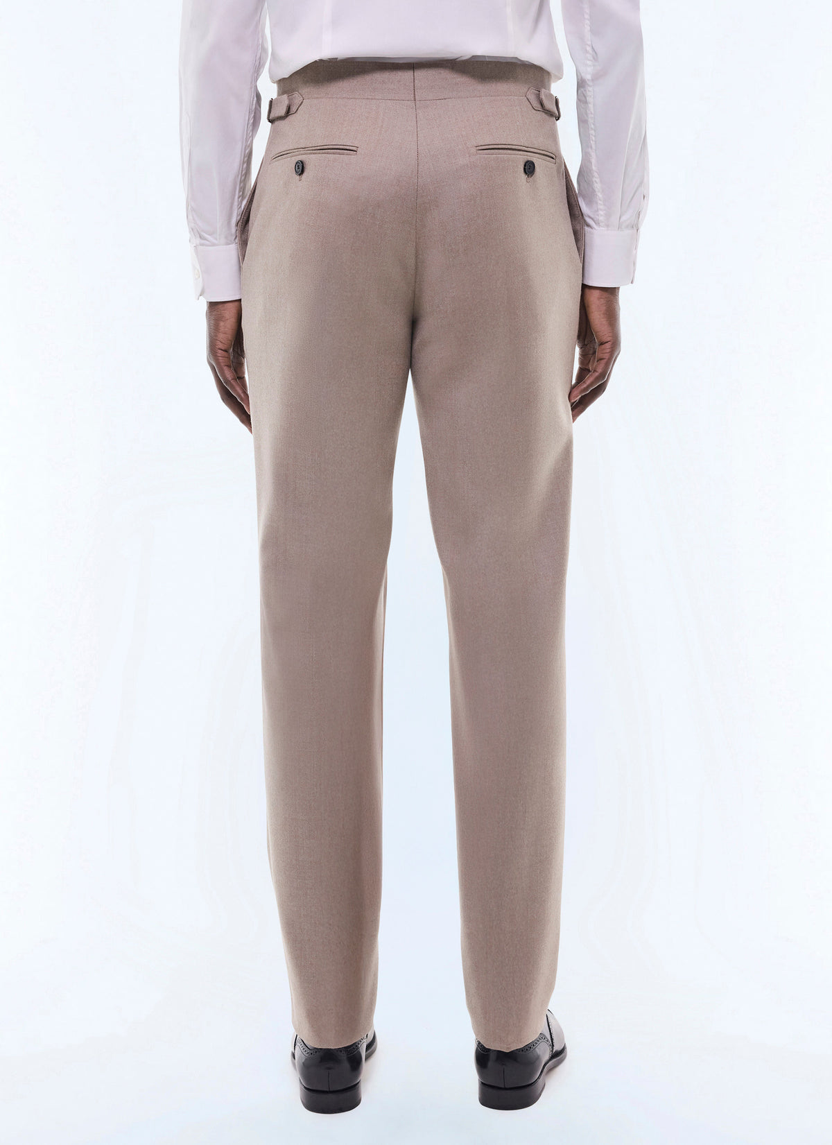 Flanellen Broek - Beige