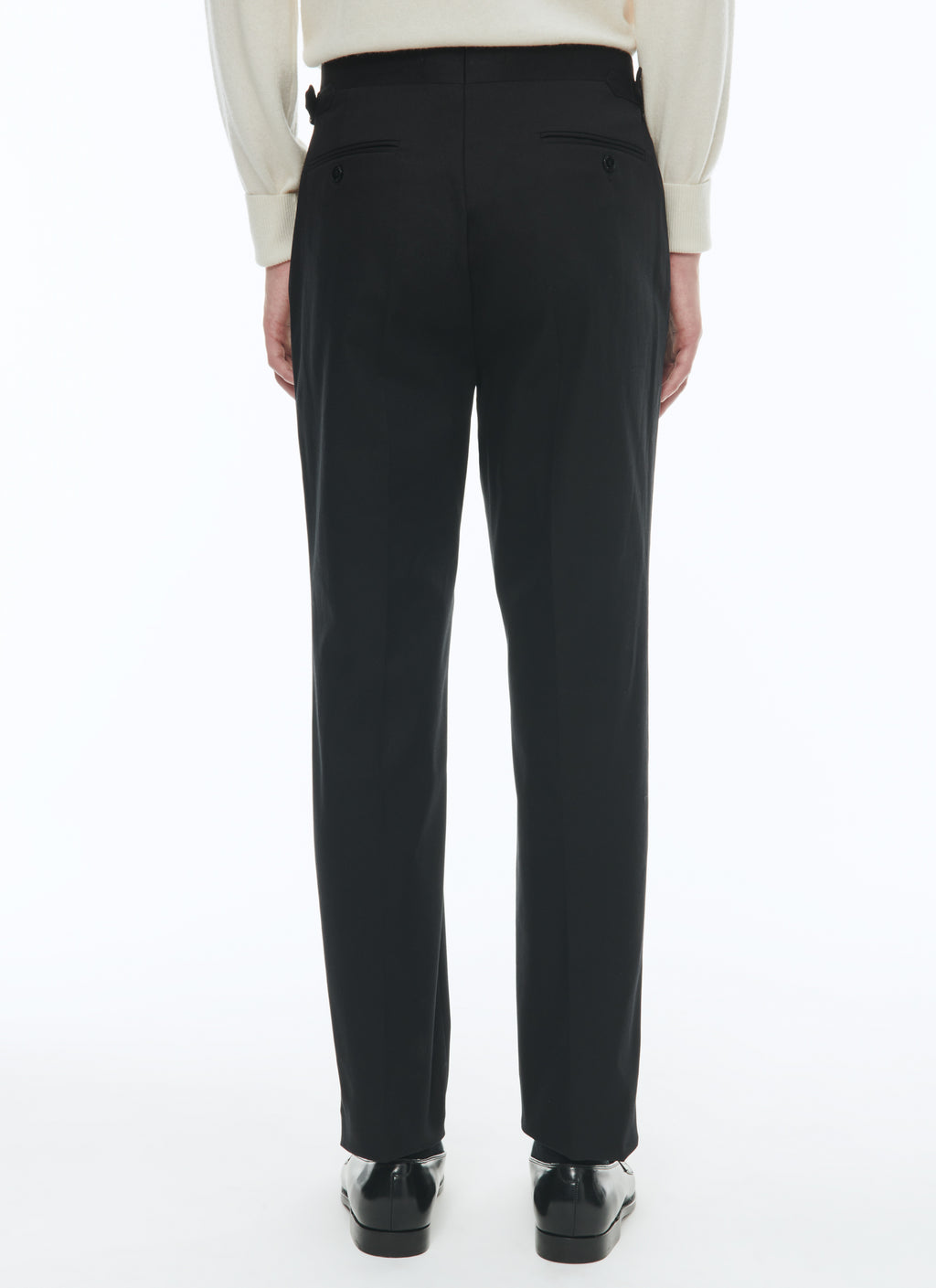 Hose aus Baumwoll-Twill - Schwarz