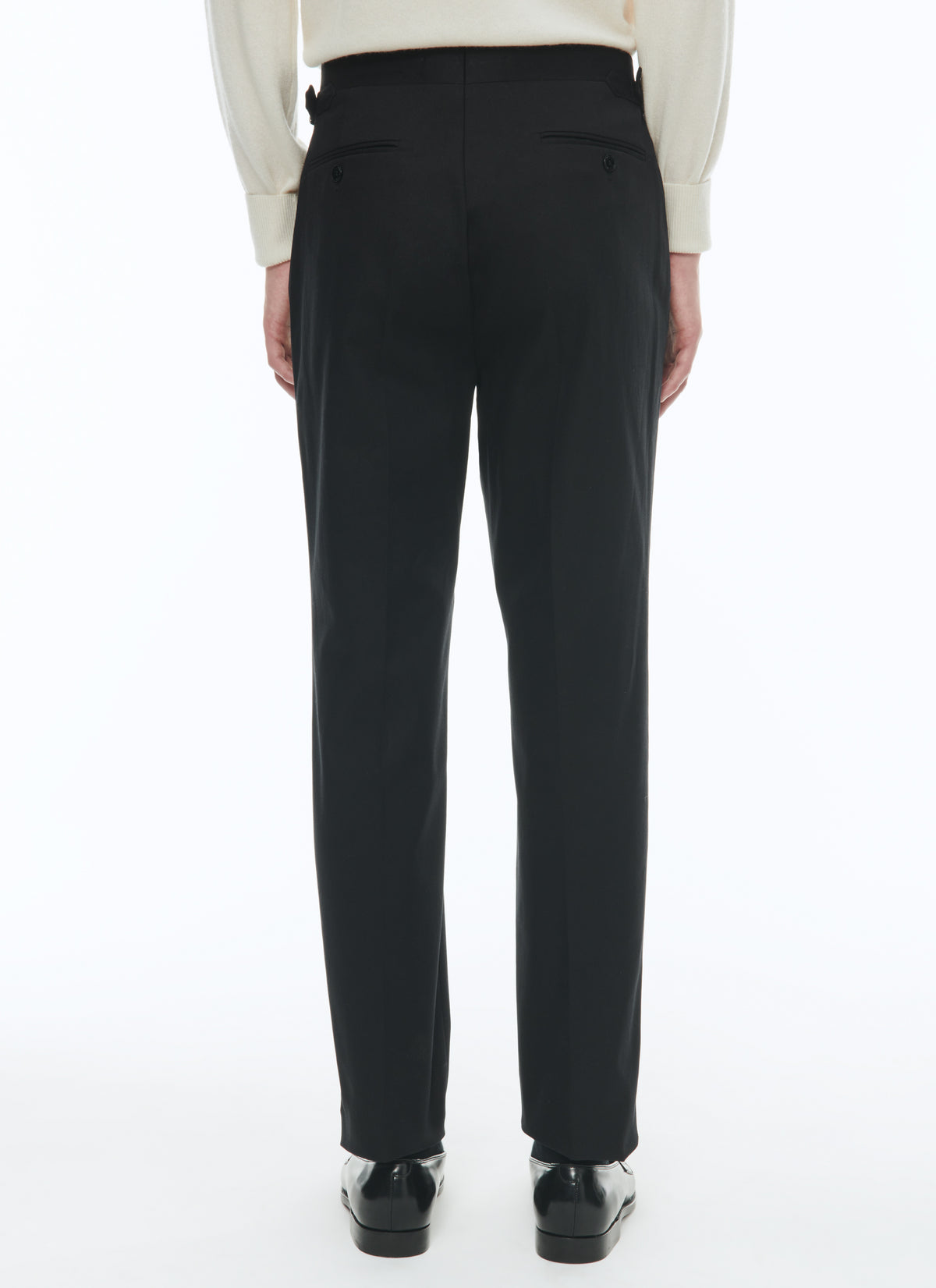 Hose aus Baumwoll-Twill - Schwarz