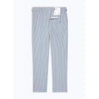 Fursac - Pantalon En Coton À Rayures - Rayures Blanches Et Bleu Ciel