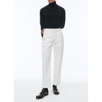 Fursac - Pantalon Cargo Multipoches En Coton - Blanc
