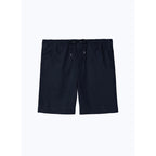 Fursac - Elasticated Cotton Shorts - Navy Blue
